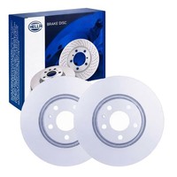 2X Hella Pagid Bremsscheiben Ø321Mm Vorne Passend FüR Audi A6 A8 54323PRO_HC