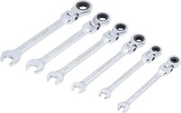 SAE Zoll Ring-RatschenschlüSsel-Set 6 Tlg. ZöLlig US Harley SchraubenschlüSsel