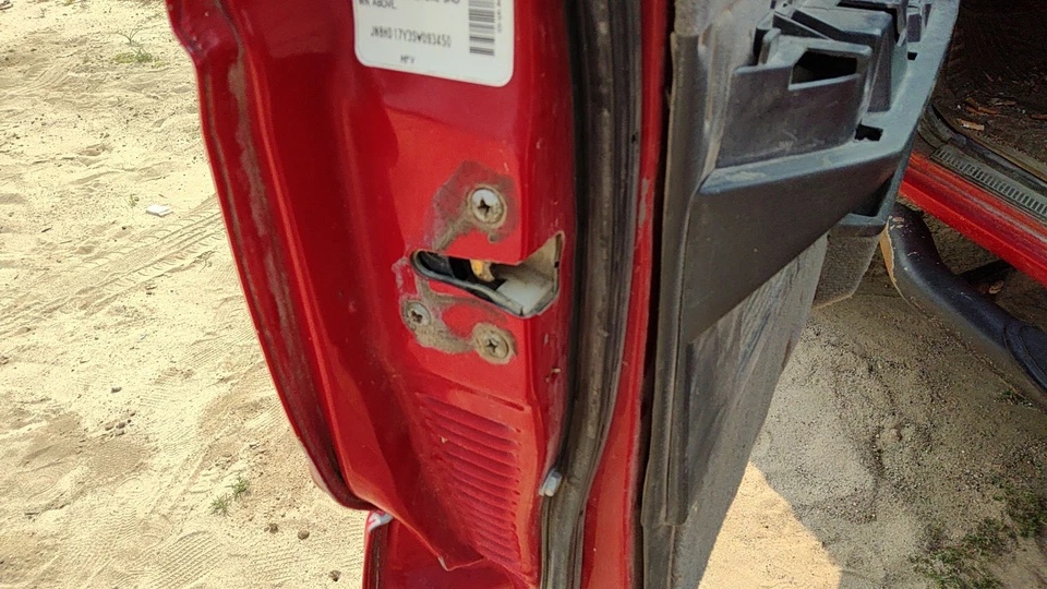 Nissan Pathfinder 1995 conductor pestillo puerta delantera izquierda con varillas/cables OEM Foto 3 de 4