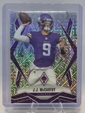 2025 Panini Phoenix - J.J. McCarthy #38 Silver Mojo