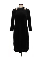 Nine West Women Black Casual Dress 10