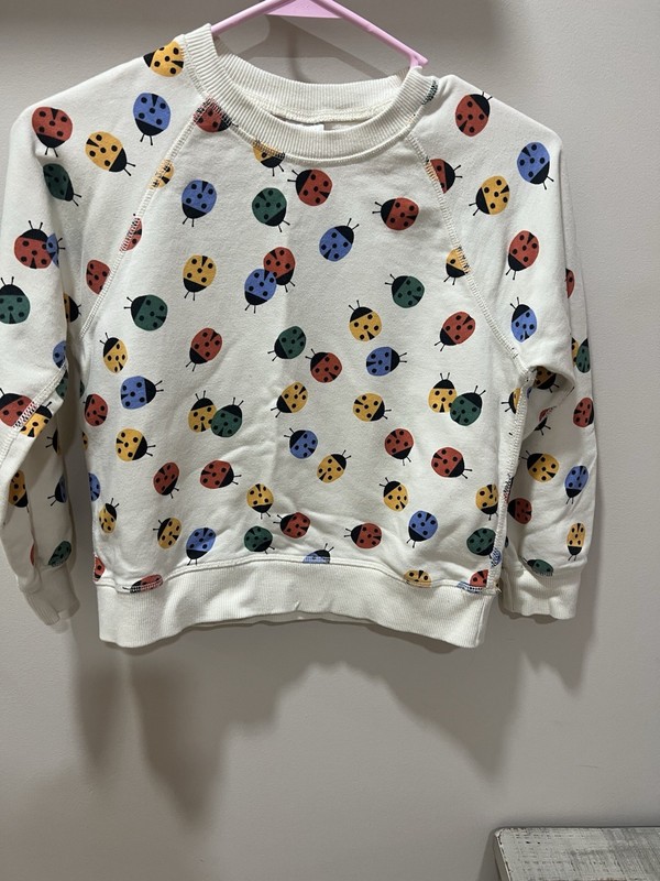 Girls Hanna Andersson Ladybug  Sweater.. 