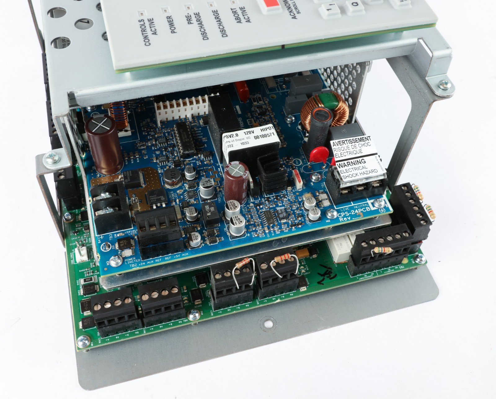 Honeywell Notifier NFS-320C Fire Alarm Control Panel, Complete with Power Supply