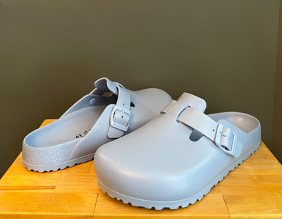 Birkenstock Dusty Blue Boston EVA Clog US Women 10, 11/Men 8, 9, 10 Regular NWOB