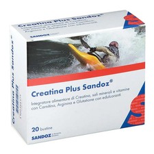 Sandoz Creatina Plus Integratore Alimentare, 20 Bustine