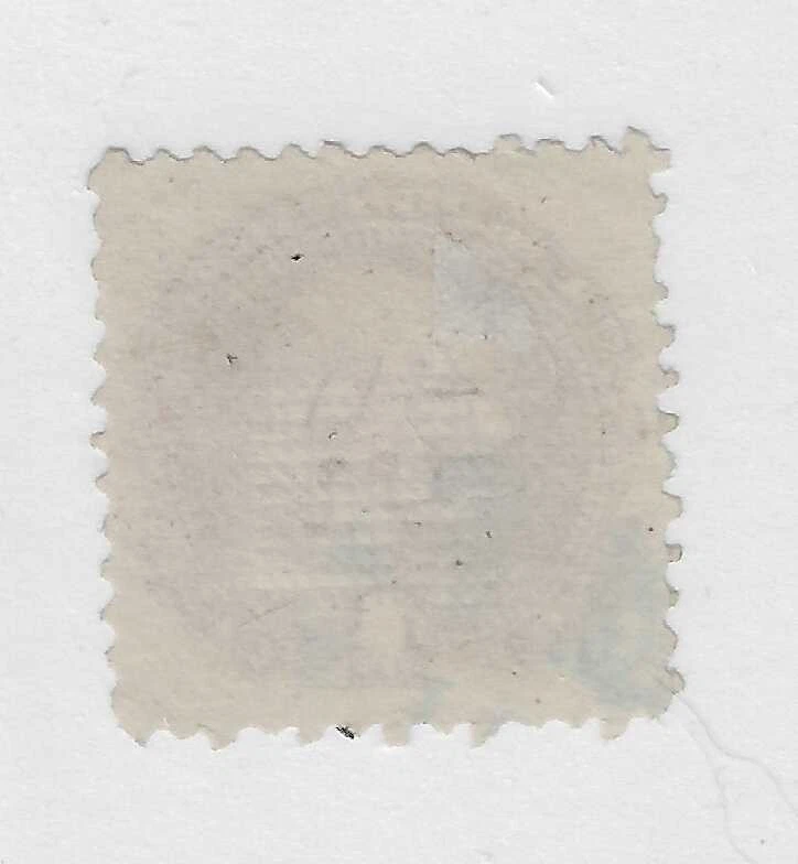 Scott # 112, 1 cent buff, Ben Franklin, 1869, VF-XF , blue cancel - Image 2 of 2