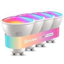Govee Smart Bulb GU10 RGBWW 400LM Dimmable Color Changing GU10 LED Light Bulbs