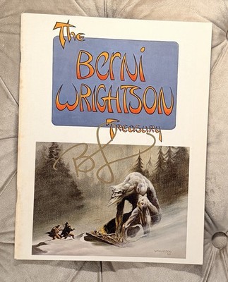 Bernie Wrightson Creatures Featured IV 2003 Sketchbook Signed Horror Creatures 