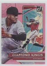 2022 Panini Donruss Diamond Kings Holo Pink Ketel Marte #30 0y59