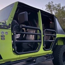 Offroad Tube Door With Side View Mirror For Jeep Wrangler Jk 4 Door