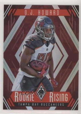 2017 Panini Phoenix Rookie Rising Red 59/299 OJ Howard #RR-20 RC no9