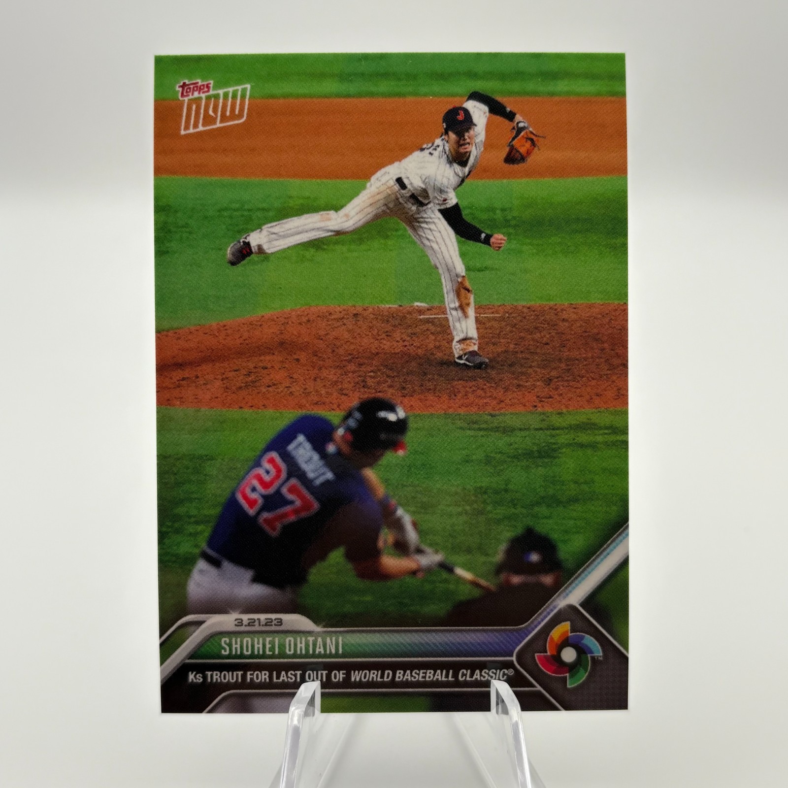 PSA10 大谷 翔平 マイク トラウト TOPPS NOW #WBC71 WBC決勝戦 Shohei