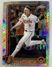 2025 Topps Chrome Logofractor Edition No. 297 Ryan Mountcastle - Orioles MLB