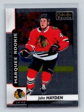 2017-18 O-Pee-Chee Platinum #189 John Hayden RC Chicago Blackhawks