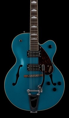 Gretsch G2420T Streamliner (2021) - Riviera Blue #21798 with Hard Case