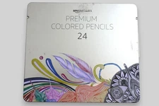 Amazon Basics Colored Pencils for Coloring and Drawing - 24 Count