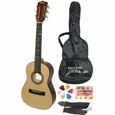 Pyle 34"" Anfänger 6-saitige Akustikgitarre - 1/2 Junior-Größe Gitarre