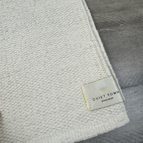 West Elm Quiet Town Reyes Bathroom Rug 56”x22” Pine Natural Multicolor NWOT - Picture 3 of 4