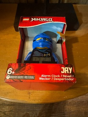 LEGO NINJAGO SKY PIRATES JAY MINIFIG ALARM CLOCK 9” MASTERS OF