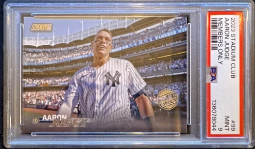 2023 Topps Stadium Club AARON JUDGE Members Only SSP | PSA 9 | NYY | 1:256