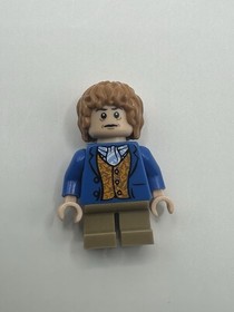 LEGO The Hobbit Bilbo Baggins Rare Blue Coat Minifigure 2013 Exclusive LOR057