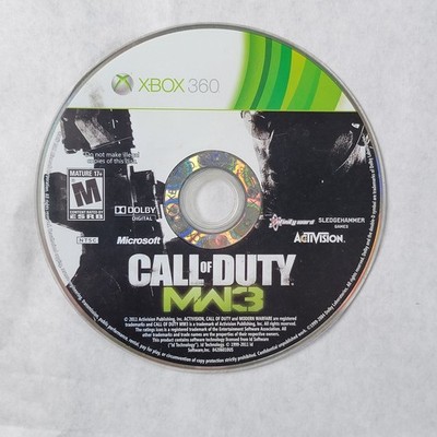 Call of Duty: Modern Warfare 3 Microsoft Xbox 360 Loose Disc MW3