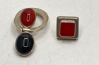 30.0g Sterling Silver 925 Precious Metal Scrap Jewelry Lot Multi Gemstones — photo 2