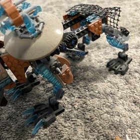 LEGO LEGENDS OF CHIMA: Sir Fangar's Sabre-Tooth Walker (70143) - Incomplete
