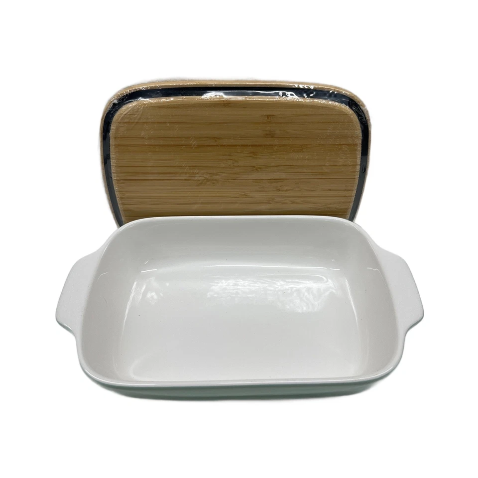KitchenAid CC007425-001 pistacho bandeja rectangular de cerámica - Imagen 2 de 4