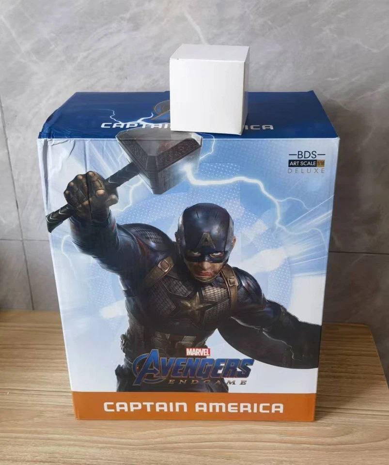 Iron Studios Avengers: Endgame Captain America Deluxe BDS Art 1/10 Statue - Image 2 of 4