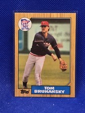 1987 Topps  TiffanyTom Brunansky #776