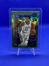 2025-26 Topps Basketball Miles Bridges Green Holo Logo #69 1/99