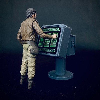 Vault Access Computer in Aldhani Garrison for 3.75 IN (1:18) FIGURE DIORAMA