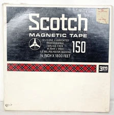 Scotch Magnetic Tape 150 1/4"x1800' Sealed