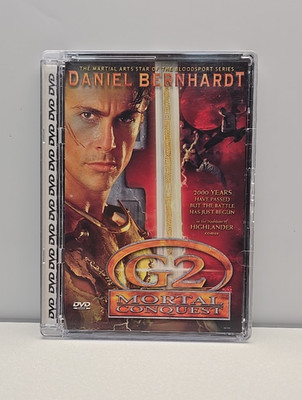 G2: Mortal Conquest (DVD, 2001) Daniel Bernhardt James Hong EXCELLENT CONDITION