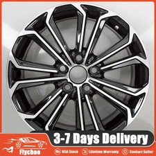 New 17 Inch Replacement Wheel Machined Black Rim For Toyota Camry 2017-2019 Us New 17 Inch Replacement Wheel Machined Black Rim For Toyota Camry 2017-2019 Us