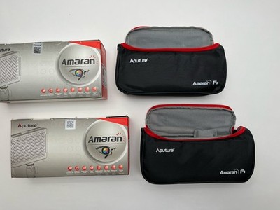 2 x Aputure Amaran AL-F7 LED Bag Tasche Case schwarz