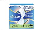 Always Infinity FlexFoam Pads Size 2 Heavy Womens Health 46ct Menstrual Pads — photo 1