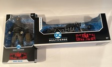 McFarlane DC Multiverse   The Batman - BRUCE WAYNE DRIFTER And  And Motorcycle