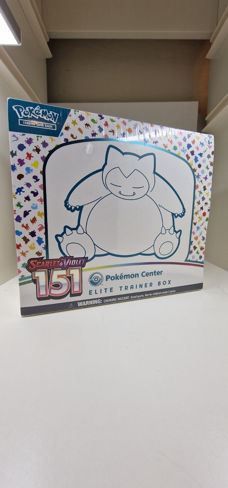 Scarlet & Violet - 151 Pokemon Center ETB - New & Sealed - TEAR IN FRONT