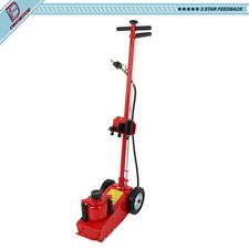 35 Ton Hydraulic Floor Jack Heavy Duty Wheels Lift Truck Bus Air Commercial