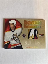Anthony Stewart Rookie Uniformity Fleer Ultra 2005-06 Patch /35 Rc 