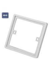 10mm Single 1 Gang Spacer Frame Light Switch Socket Back Box Plate