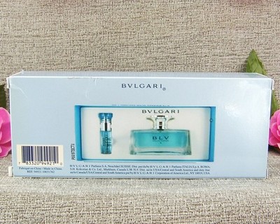 Bvlgari BLV II Eau de Parfum 15 ml (10 ml + 5 ml) + Bulgari Clutch  Geschenkset