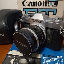 Canon SLR Camera Showa Era Retro Instruction Manual With Outer Box