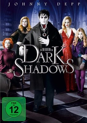 DARK SHADOWS (2012) - DEUTSCHE DVD - JOHNNY DEPP - TIM BURTON