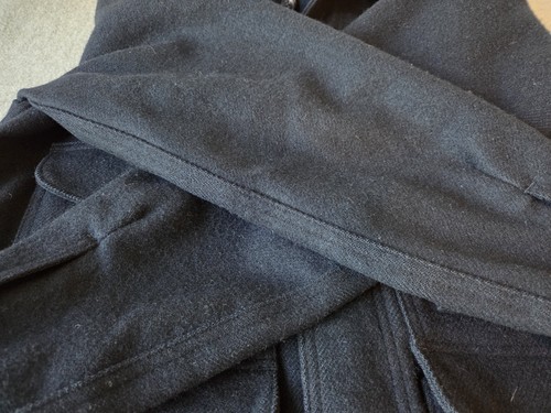 Filson Long Mackinaw Wool Cruiser | Medium | Navy | Made in USA | MSRP $1,025 - Picture 20 of 21