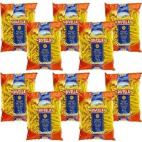 10X Pasta Divella 100% Italienisch N° 23 Penne Mezzani Rigate 500G