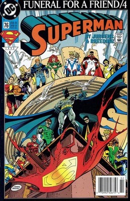 Superman (1987) #  76 (9.0-VFNM) Funeral for a Friend 1993