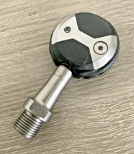 SPEEDPLAY CLIPLESS PEDAL RIGHT ONLY TITANIUM 76 GRAMS NO CLEATS BLACK